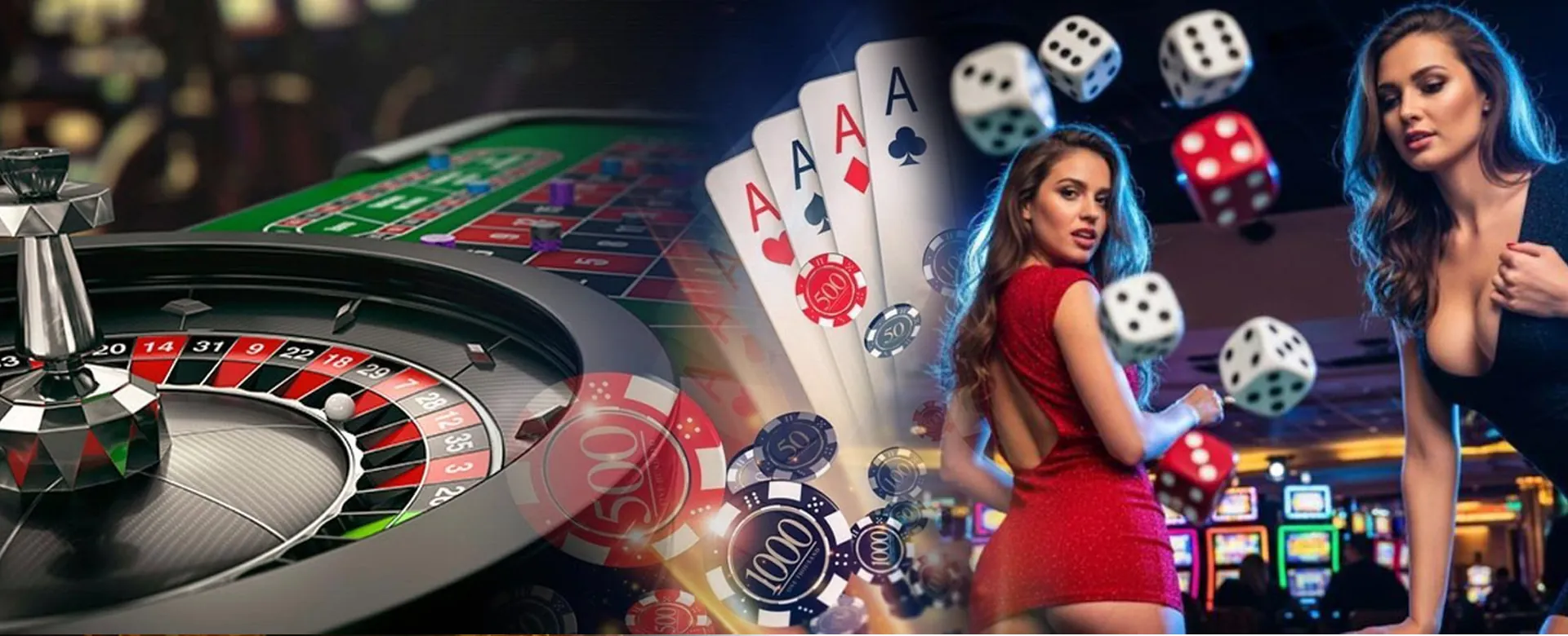 A vibrant taya365 live casino table with a professional dealer and high-stakes gaming atmosphere